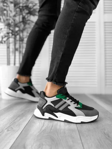 Adidasi barbati negri 725 N17-3